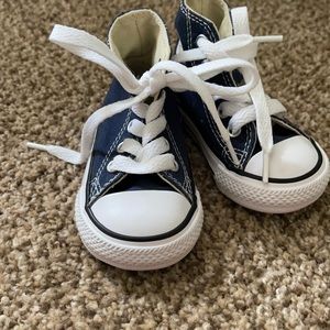 Size 3 new without tags, baby converse shoes!